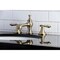 Kingston Brass KC7063BAL Heirloom 8" Widespread Bathroom Faucet, Antique Brass KC7063BAL - alternate 2